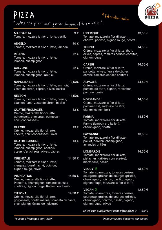 Mpizza - Menu Image 1